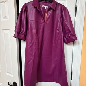 Jude Connally Vibrant Purple Dress